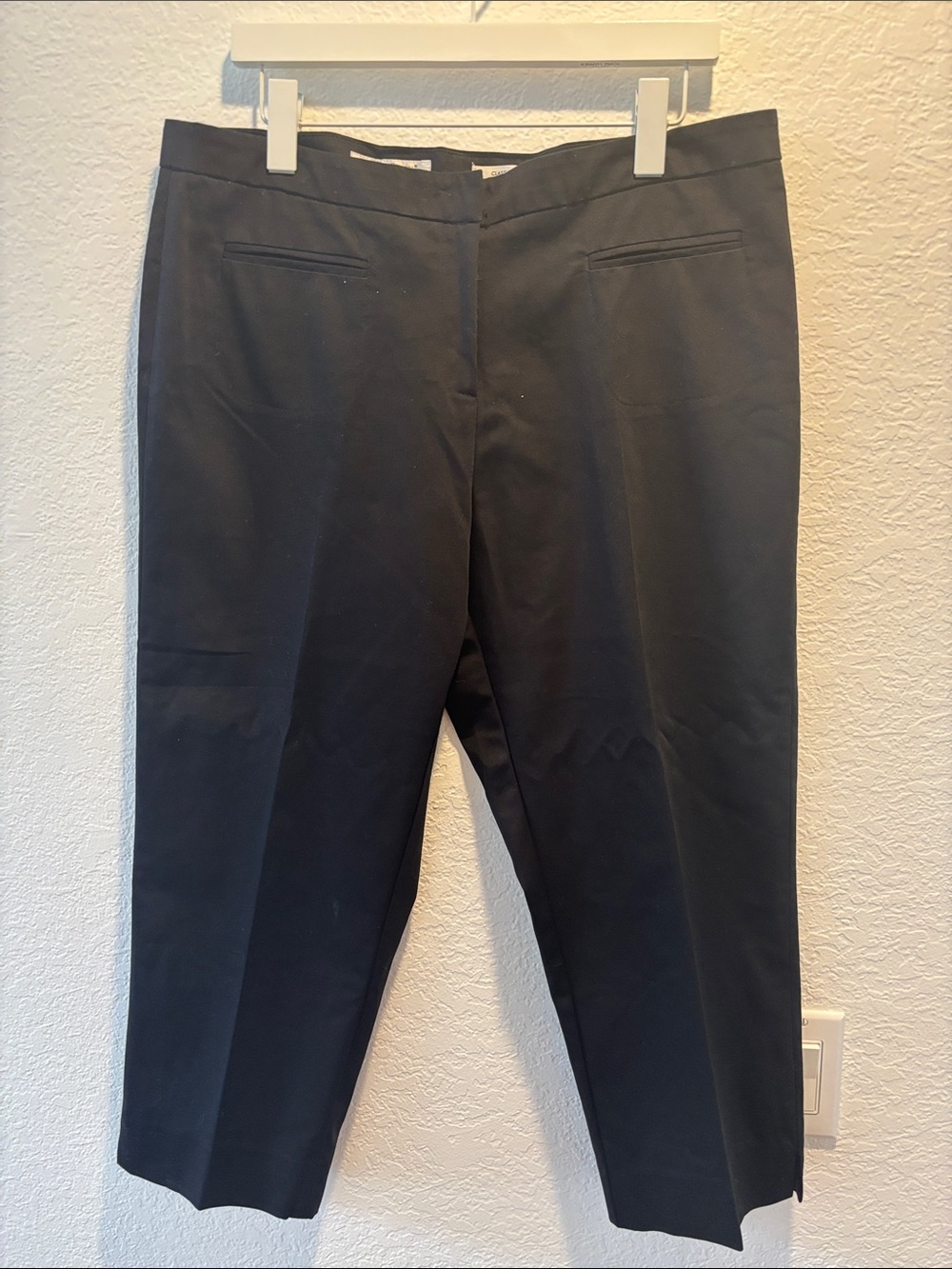 TravelSmith Classic Fit Black Pants Size 16